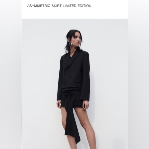 NWTS Zara - Asymmetric Skirt, Limited Edition - Picture 9 of 12